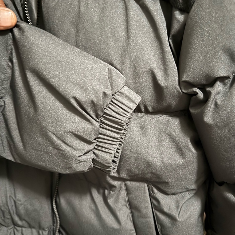 Black Puffer Jacket for Men - Picture 4 of 6